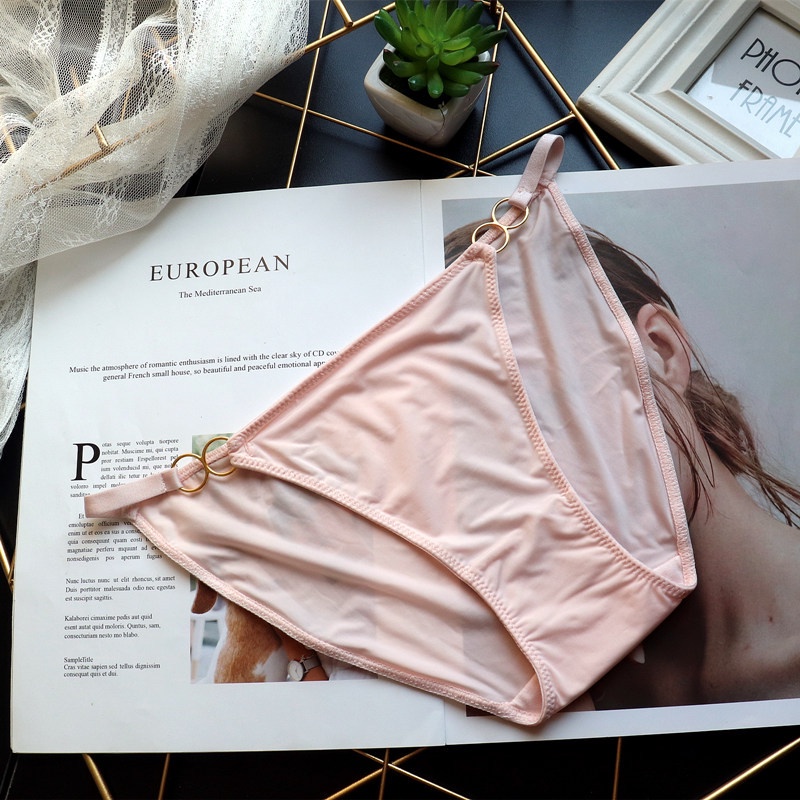 Quần lót nữ thun lạnh Chichi Bra, quần chip nữ mỏng nhẹ quai dây sexy họa tiết da beo cá tính freesize 40 - 55kg S136