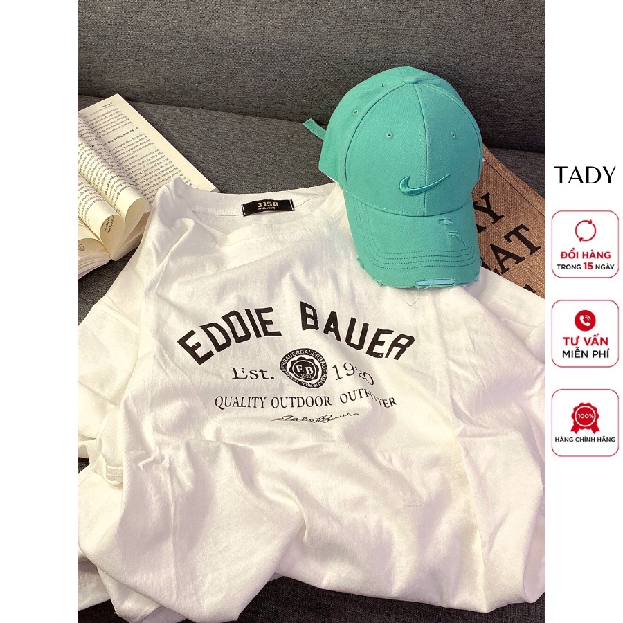 Áo Thun 3158 Cotton Eddie Bauer - Áo Phông 3158 Cotton Khô Và Cotton Mặt Nhung