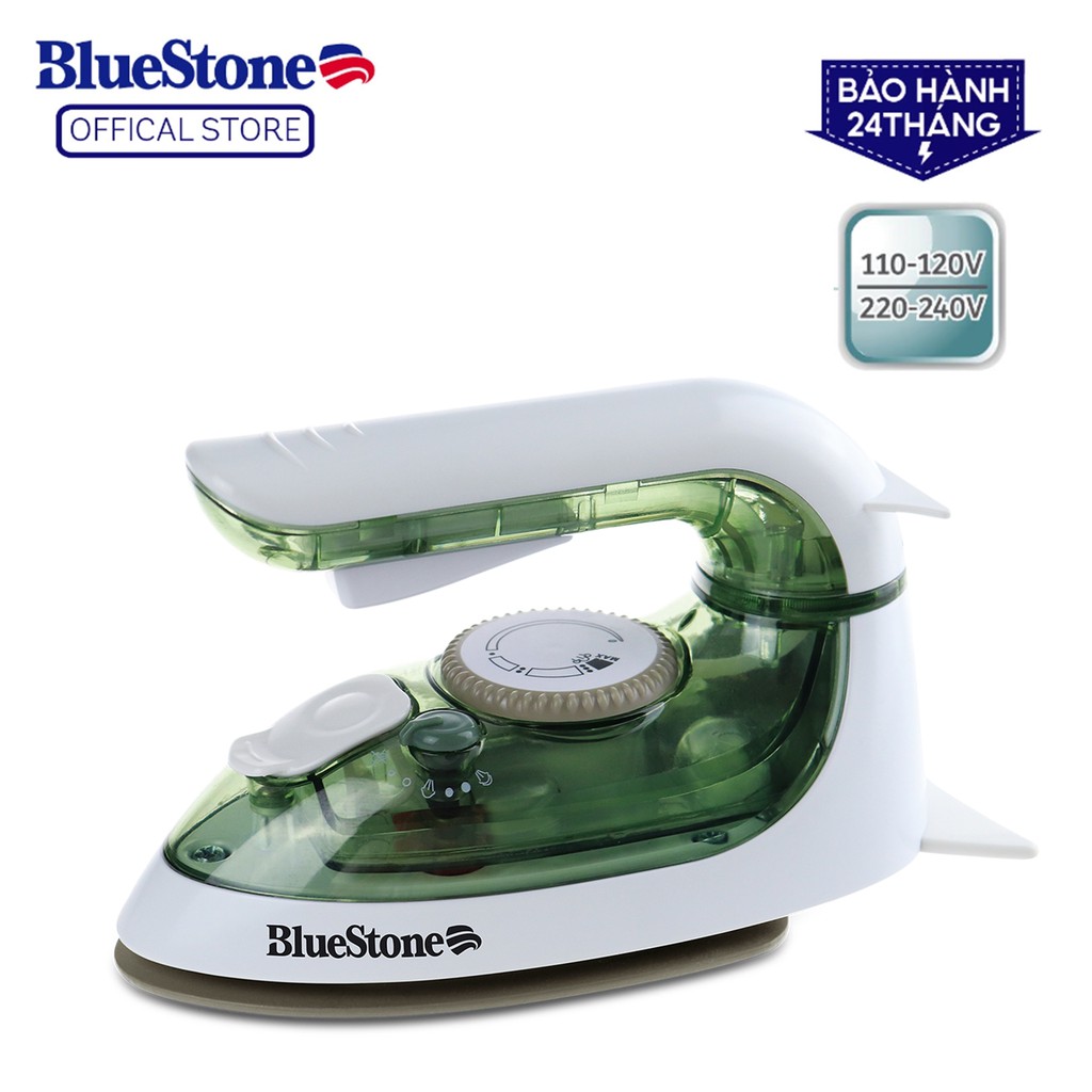 [Mã ELBLUEWL5 giảm 10% đơn 500K] Bàn ủi hơi nước mini BlueStone SIB-3819 (1200W) - Bảo hành 24 tháng - Hàng Chính Hãng