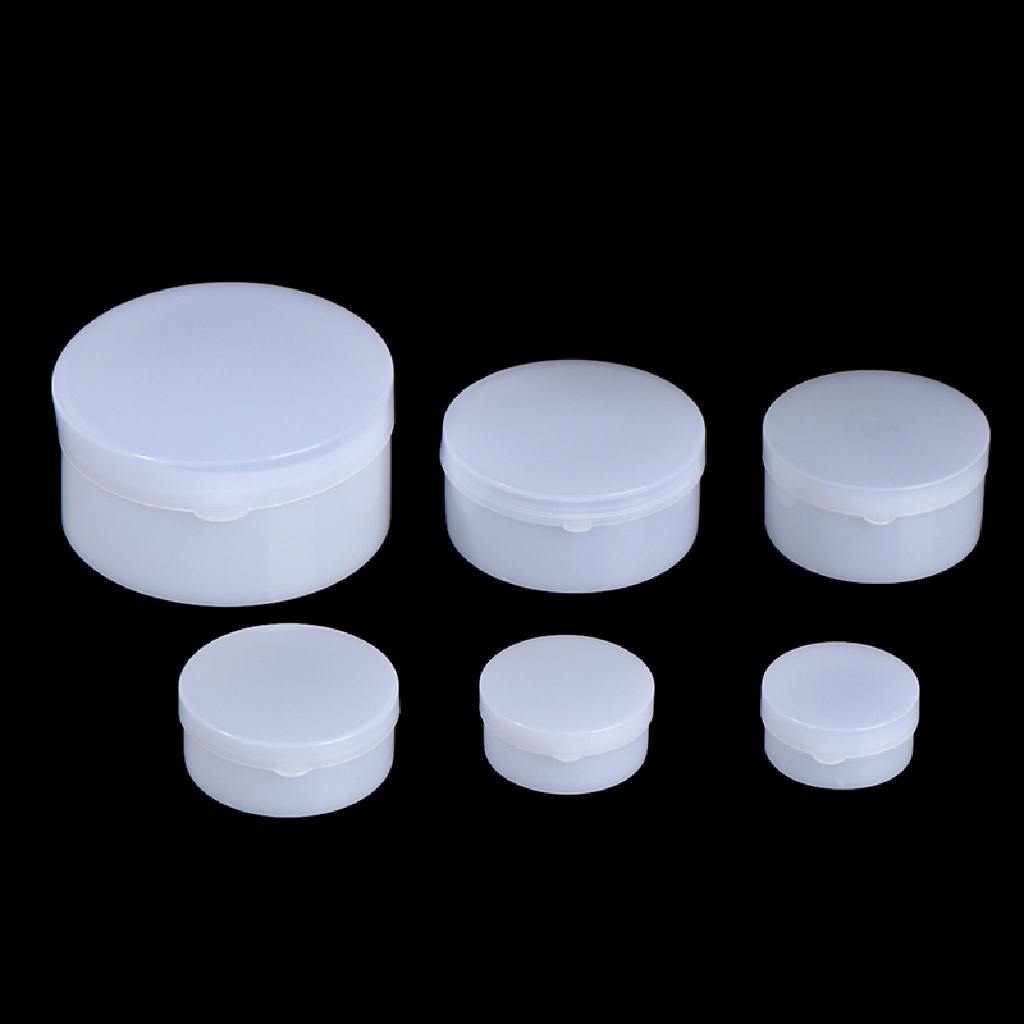 [Hàng mới về] Set 20 hộp nhựa rỗng đựng mỹ phẩm trọng lượng 5/10/20/30/50/100g tiện dụng