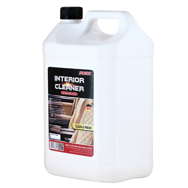 Dung dịch vệ sinh nội thất ô tô Focar Interior Focar 5L