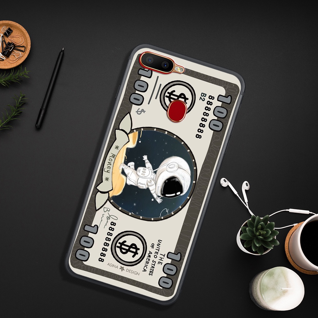 Ốp Lưng OPPO A5S - A7 - A12 - F9  , In Hình CHIBI Dol-ar bao đẹp, nghộ nghĩnh.
