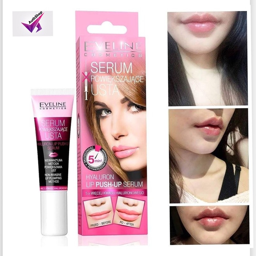 Serum dưỡng căng mọng môi EVELINE Lip Push - Up