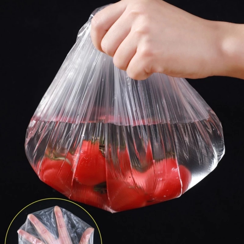 Set 100 miếng silicone bọc thực phẩm co giãn tái sử dụng được