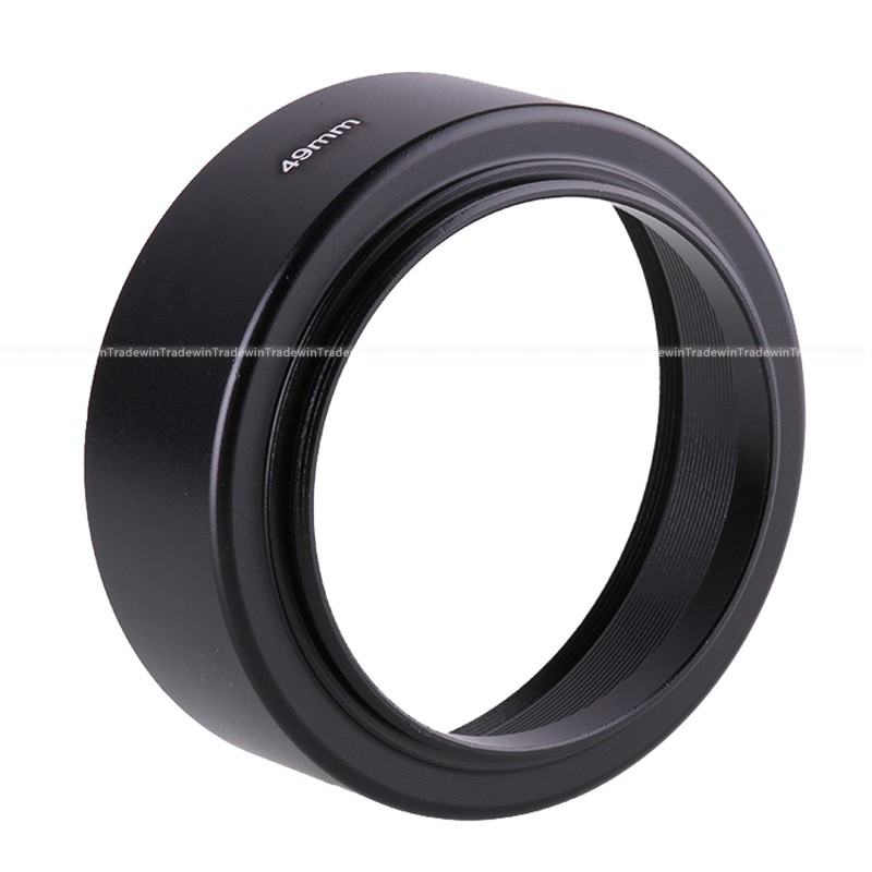 Loa che nắng tiêu chuẩn bằng kim loại cho tất cả lens camera Canon Nikon Sony Olympus Fujifilm Pentax Panasonic