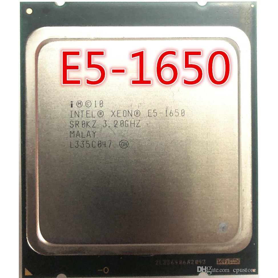 Bộ xử lý Intel® Xeon® E5-1650 - 1650v2