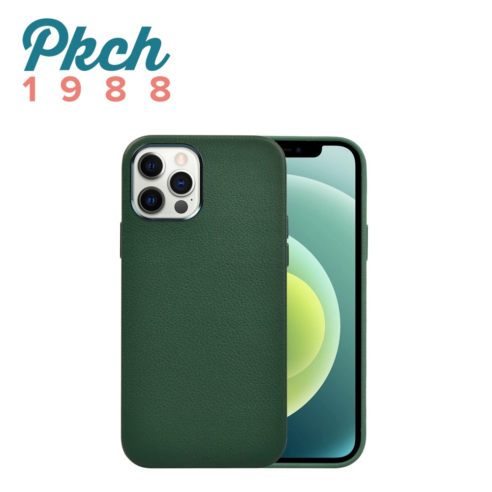 Ốp da cao cấp chống va đập chính hãng WiWU calfskin Leather cho iPhone 12 -> 13ProMax