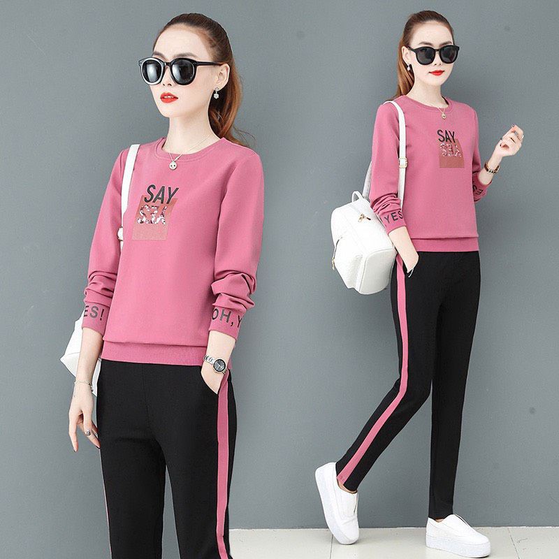 Đồ Bộ Thu Đông Nữ Thể Thao, Thời Trang Mặc Nhà Cao Cấp