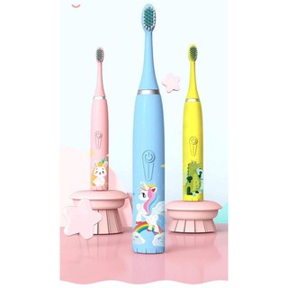 Bàn chải đánh răng điện hình thú cho bé