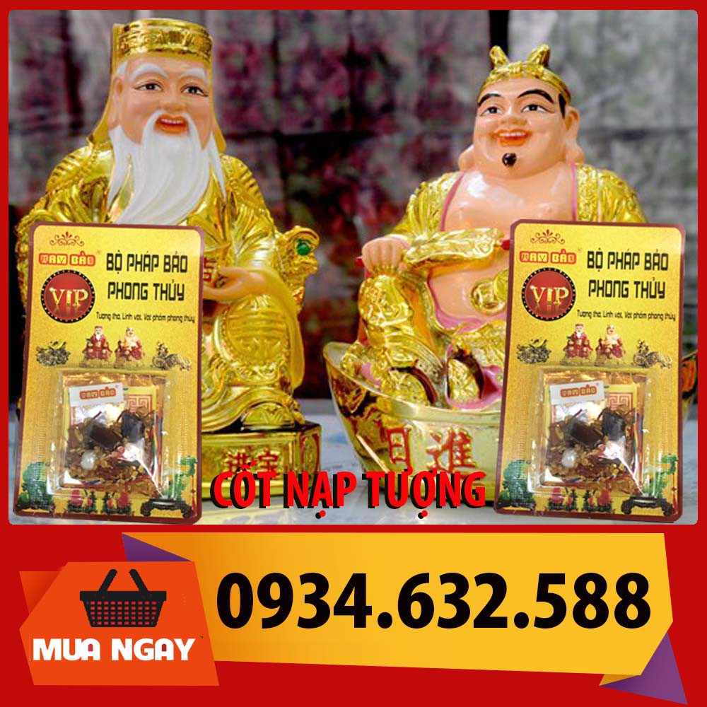 CỐT BỎ TƯỢNG THỜ Thần Tài Thổ Địa PHÁP BẢO -  tài địa cần có