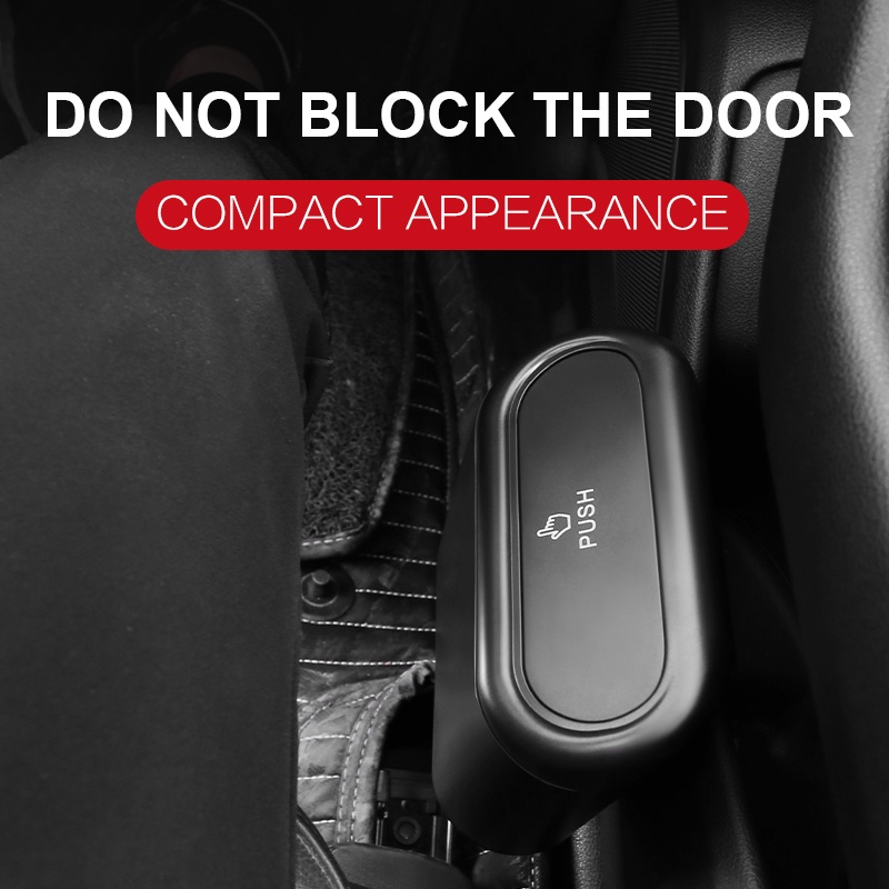 Thùng rác xe hơi ABS màu đen đa năng cho Suzuki Vitara Swift Xl7 Presso Dzire Jimny Ciaz Celerio Ertiga