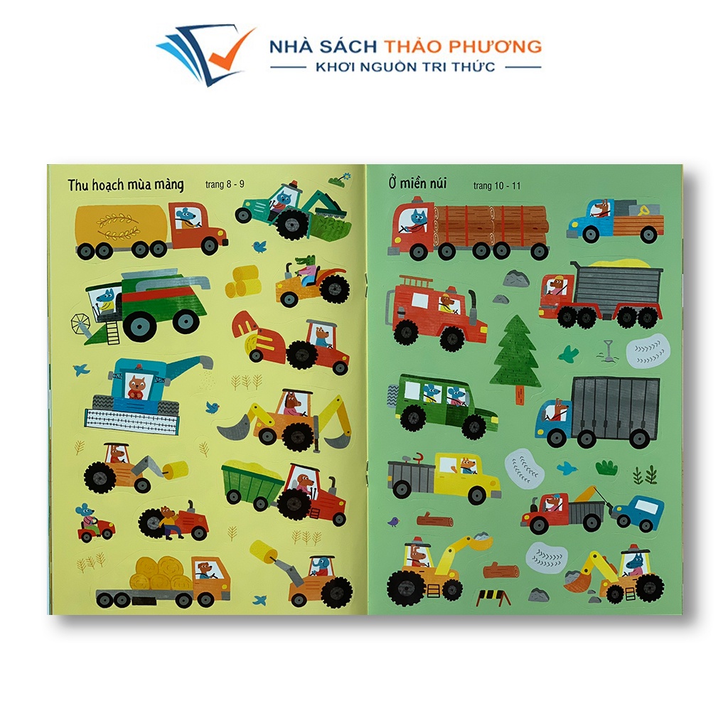 Sách - Bóc dán thông minh (Bộ 6 cuốn)