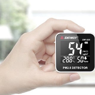  Máy Đo Chất Lượng Không Khí PM2.5 Nhiệt Độ Độ Ẩm SNDWAY SW-825 - Hàng Chính Hãng 