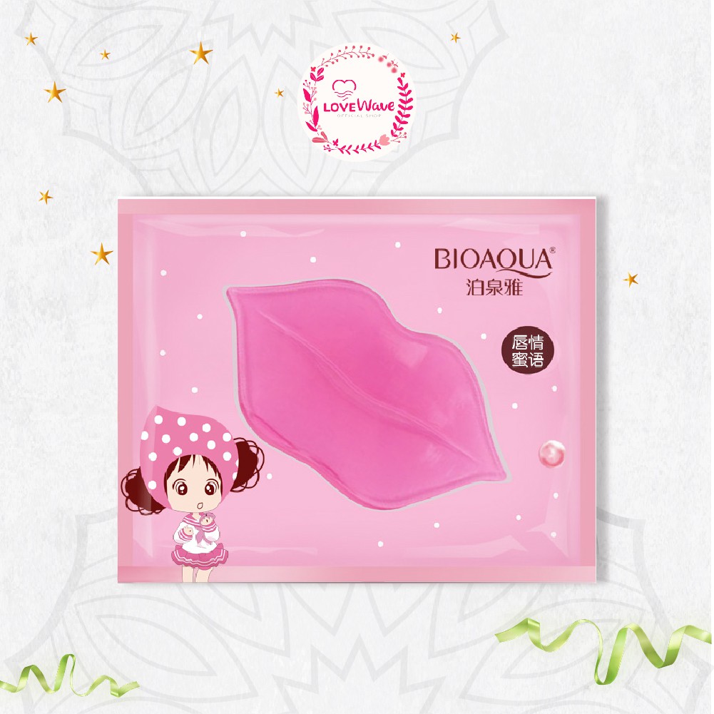 (hàng Mới Về) Mặt Nạ Dưỡng Môi Bioaqua Chất Lượng Cao