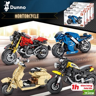 Đồ chơi lắp ráp mô hình xe moto phân khối lớn Sembo Block (20 mẫu)