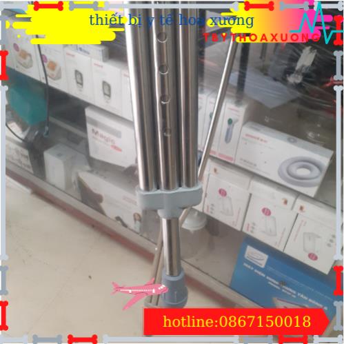 Nạng Chống Nách Bằng Inox Việt Nam - 1 Chiếc