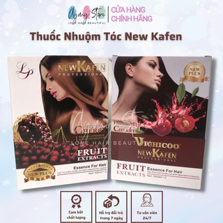  Thuốc nhuộm tóc đen New Kafen cao cấp phủ bạc và không dính da đầu 500MLx2 | AYMY Hàng Công Ty  