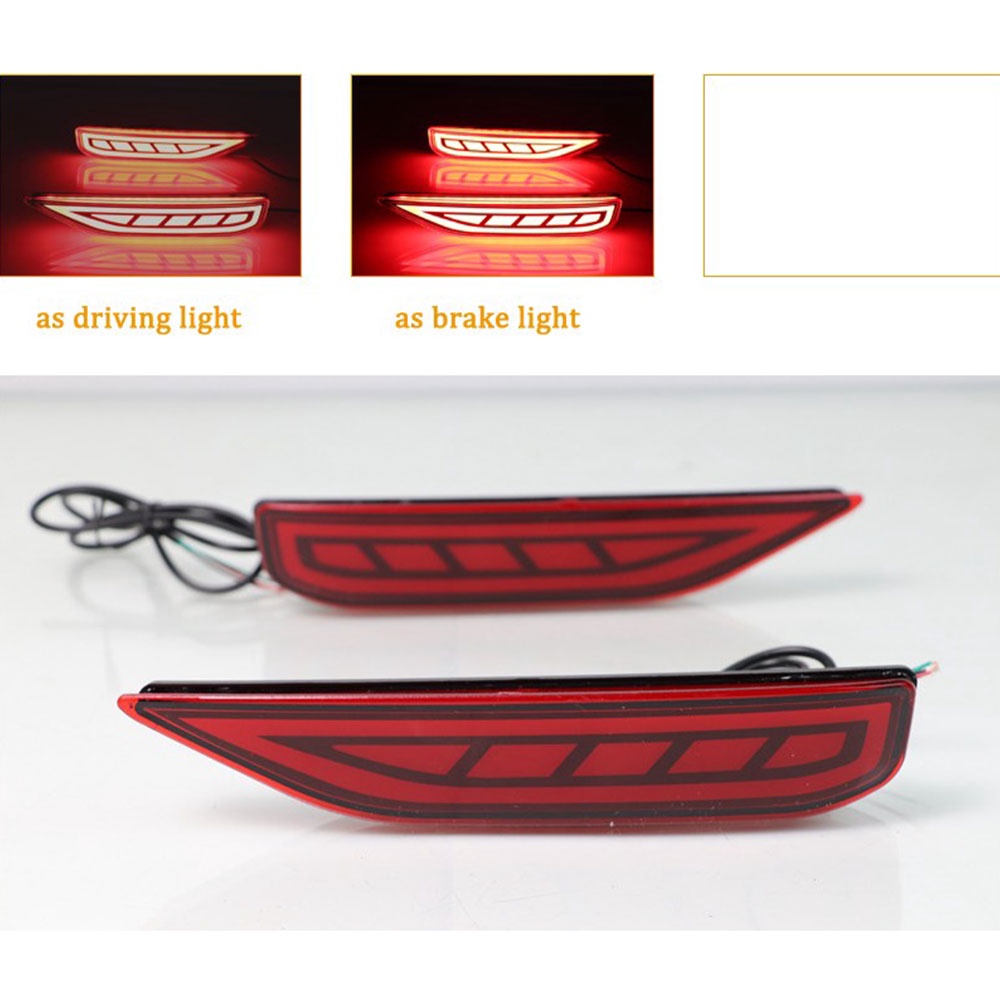 1 Cặp Đèn LED Phanh Xe Phản Quang Dành Cho Mitsubishi Xpander 2017 2018 2019 2020 2021