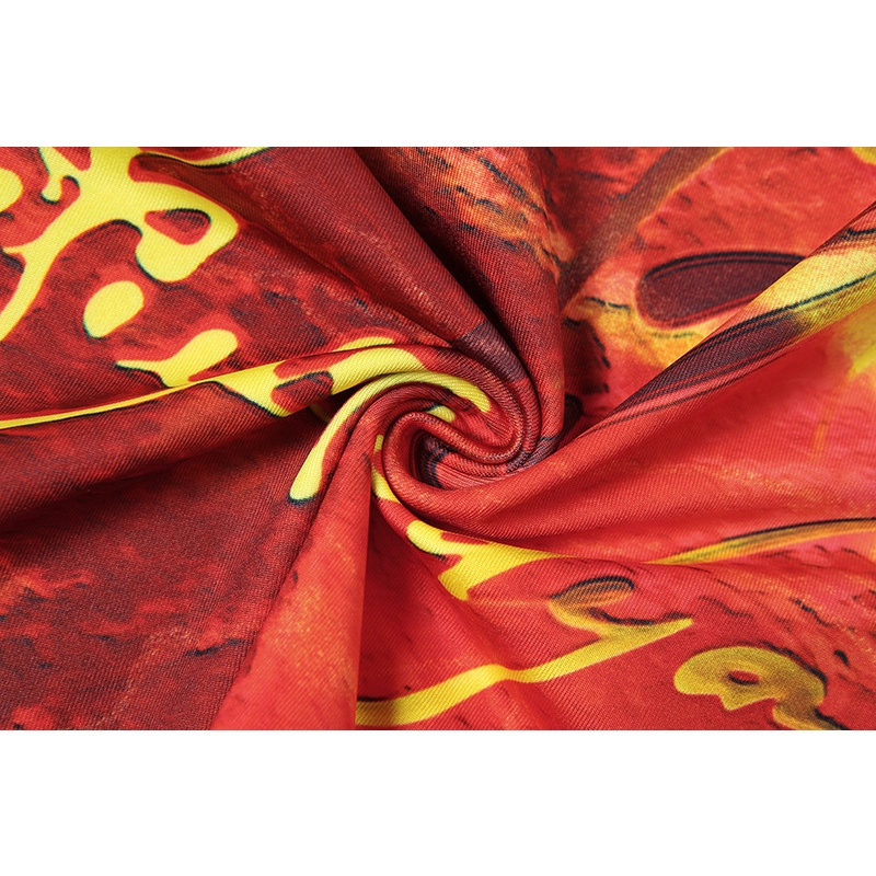 DUNEA Áo thun tay dài cổ tròn in họa tiết thời trang trẻ trung cho nữ