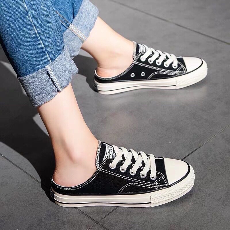 Sục nữ thể thao đạp gót Hàn Quốc siêu êm siêu bền FLORA S01