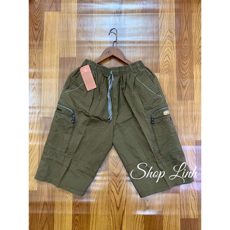 Quần lửng lưng thun túi hộp nam