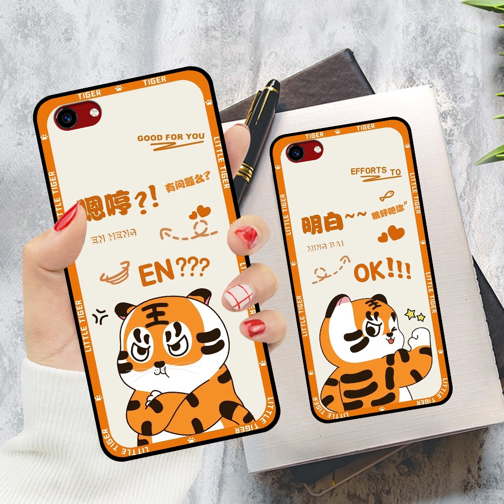 Ốp Vivo Y81 / Y83 in hình cặp đôi doremon, hổ, khủng long dễ thương