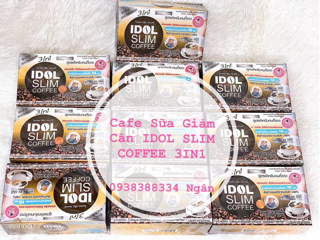 ✅ Cafe sữa giảm cân idol slim cofee ☕️