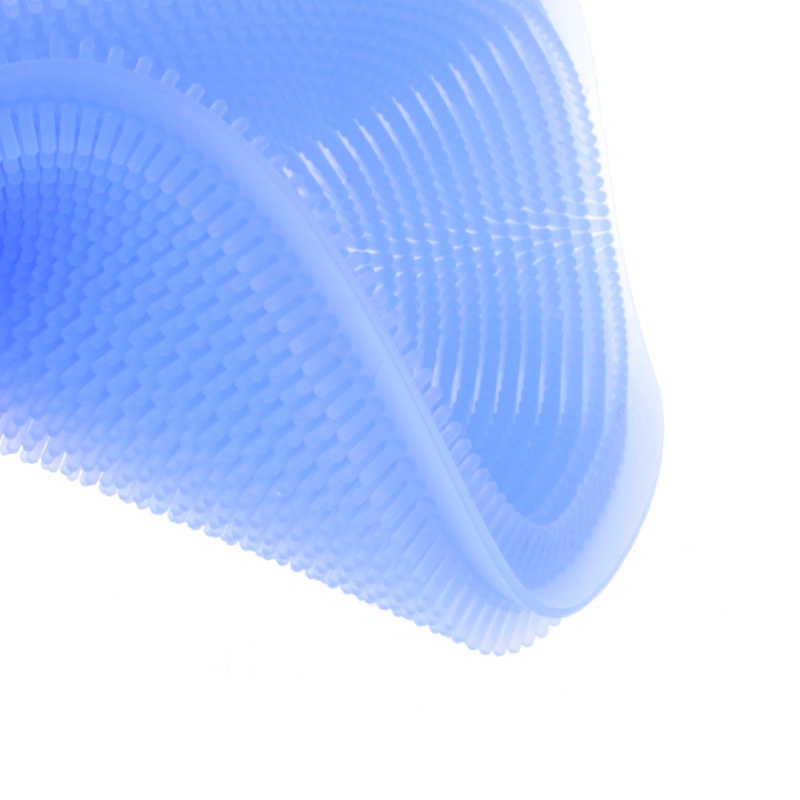 Miếng Silicone Tròn Rửa Chén Đĩa / Trái Cây / Rau Củ Quả