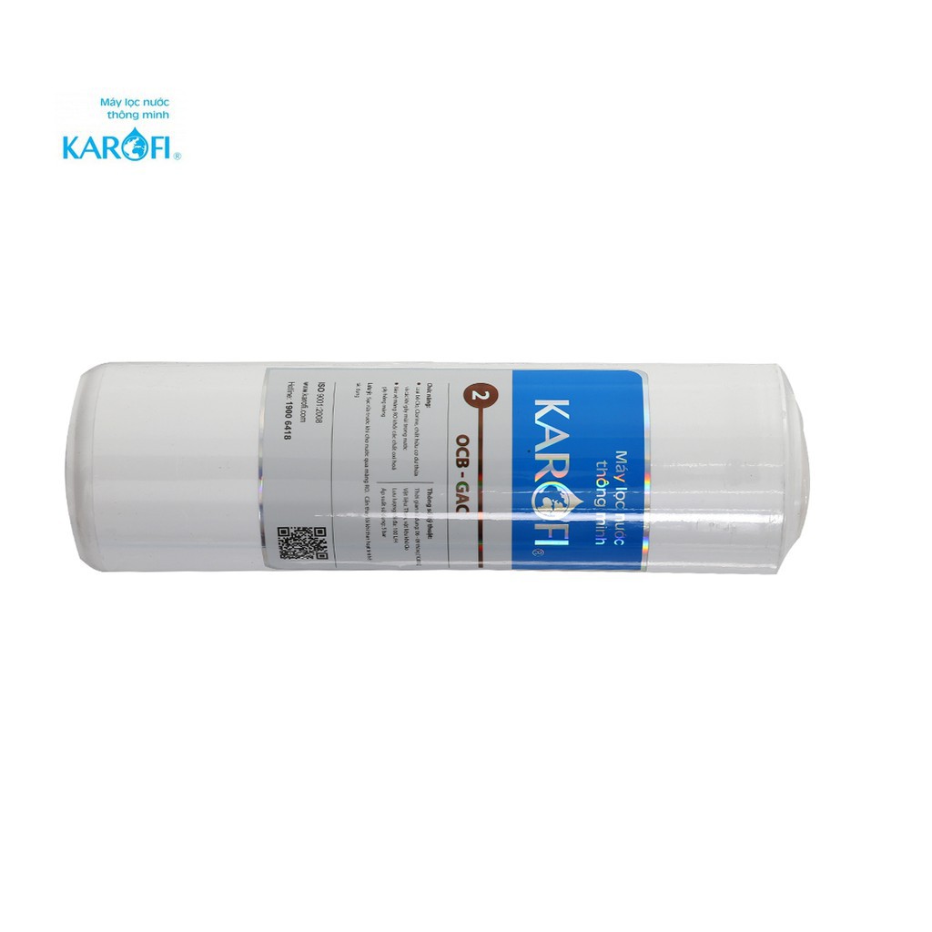 Lõi lọc nước số 2 RO Karofi - OCP GAC - Than Hoạt Tính