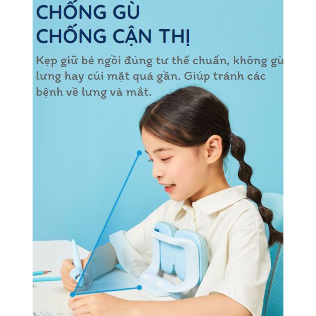 Chống gù lưng và cận thị cho trẻ em Boba Store Kẹp gắn bàn học cho học sinh giúp điều chỉnh tư thế đọc viết