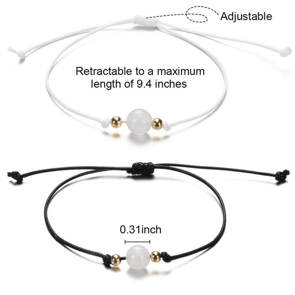 Okdeals 2 Cái Thời Trang Carnelian|Vòng Đeo Chân Chữa Bệnh|Vòng Tay Chuỗi Hạt Thời Trang Cho Nữ