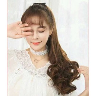 Tóc giả cột đuôi
