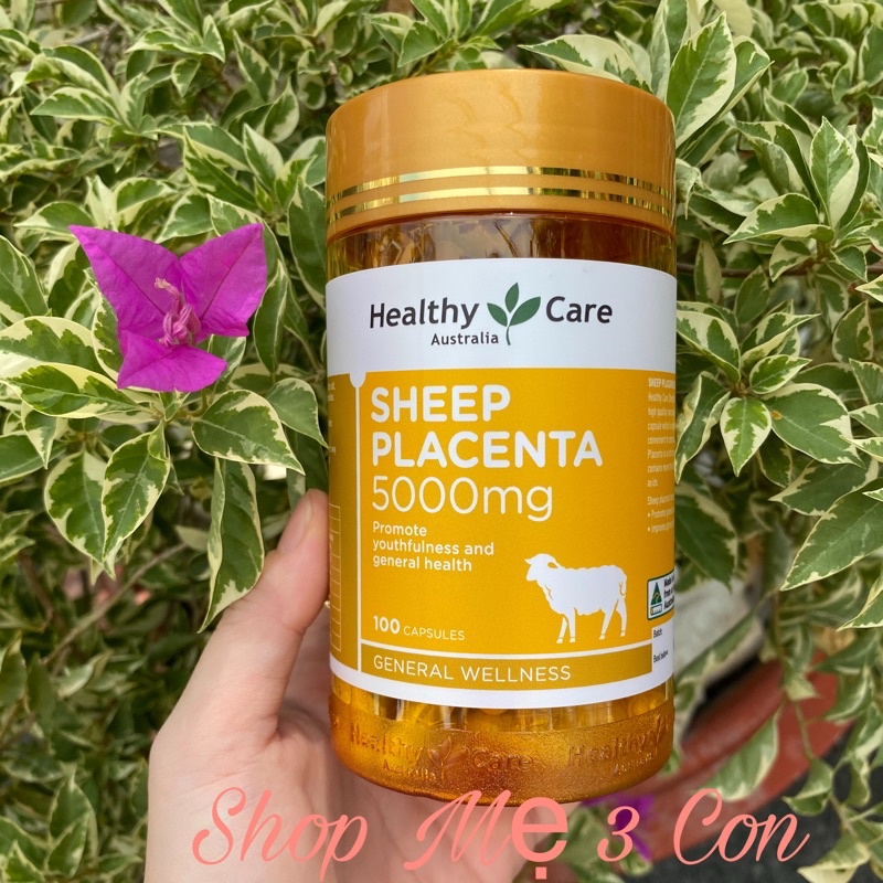 Viên nhau thai cừu Sheep Placenta Healthy Care Úc
