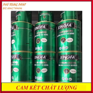 Sơn sắt mạ kẽm 2 thành phần Epoxy XINGFA ( bộ 1.2kg  )