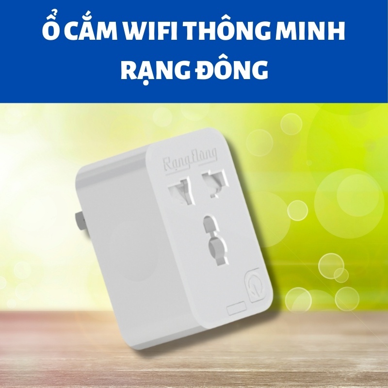 Ổ Cắm Đa Năng Thông Minh Điều Khiển Từ Xa Bằng Điện Thoại Rạng Đông