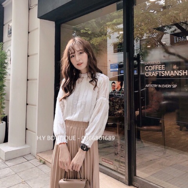 Áo ren tay bồng