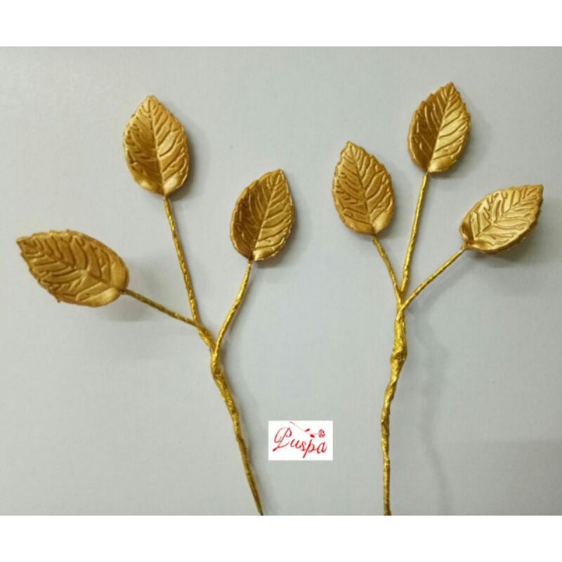 Hoa Gumpaste 365 / Pdmg2 Màu Vàng / Lá