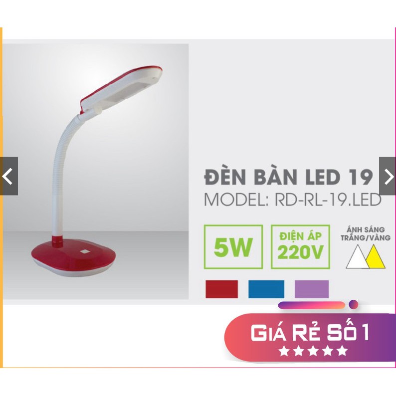 Đèn Học Chống Cận LED Rạng Đông RD-RL-19.LED - 5W