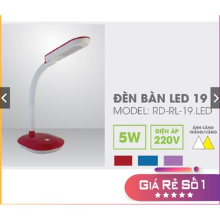 Đèn học chống cận led rạng đông rd-rl-19.led - 5w