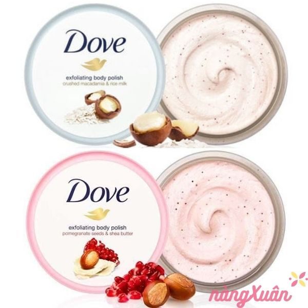 Tẩy da chết DOVE Exfoliating Body Polish 225ml