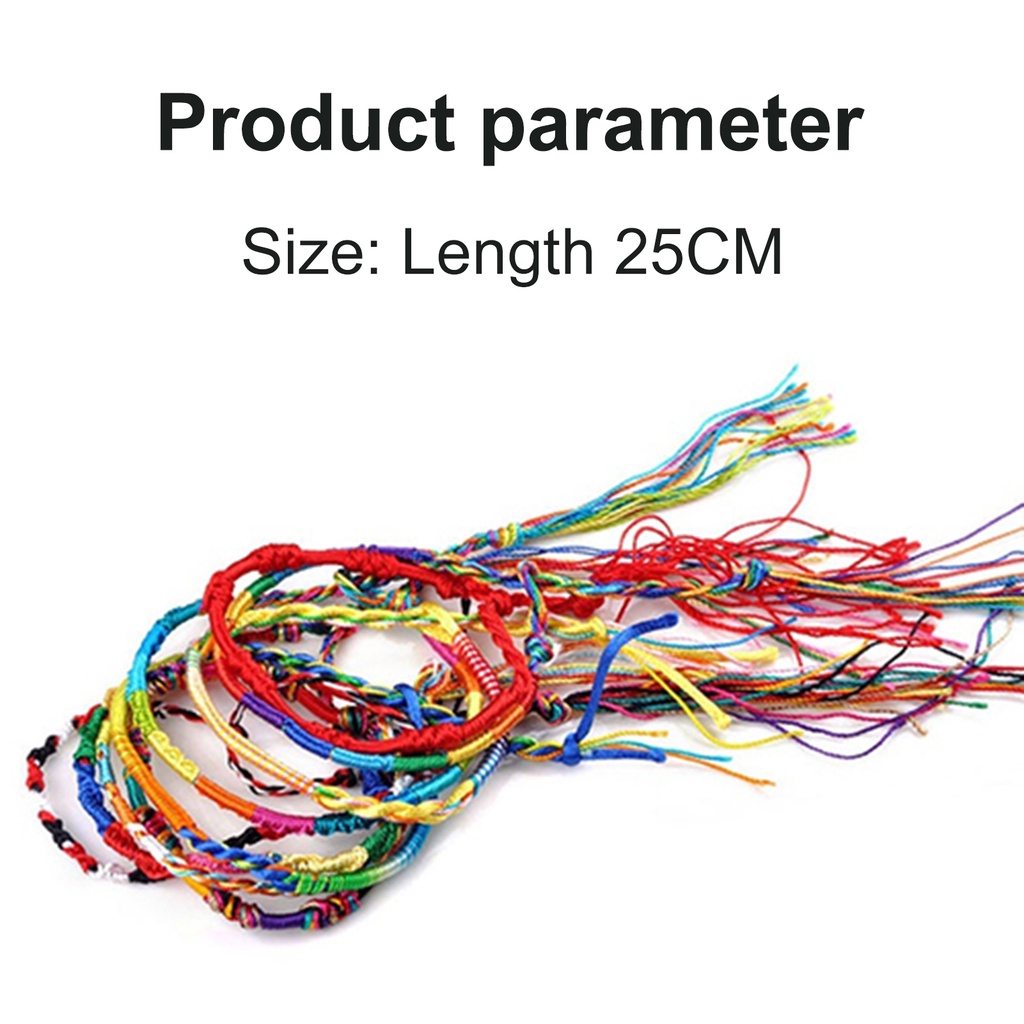 Bộ 20 vòng tay handmade nhiều màu đa dạng kiểu mẫu cá tính