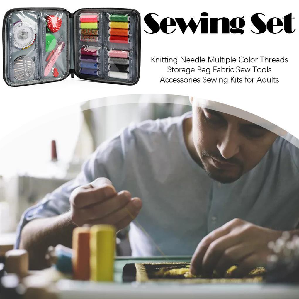 Túi Đựng Kim Chỉ Thêu Nhiều Màu Sắc DIY Dành Cho Người Lớn