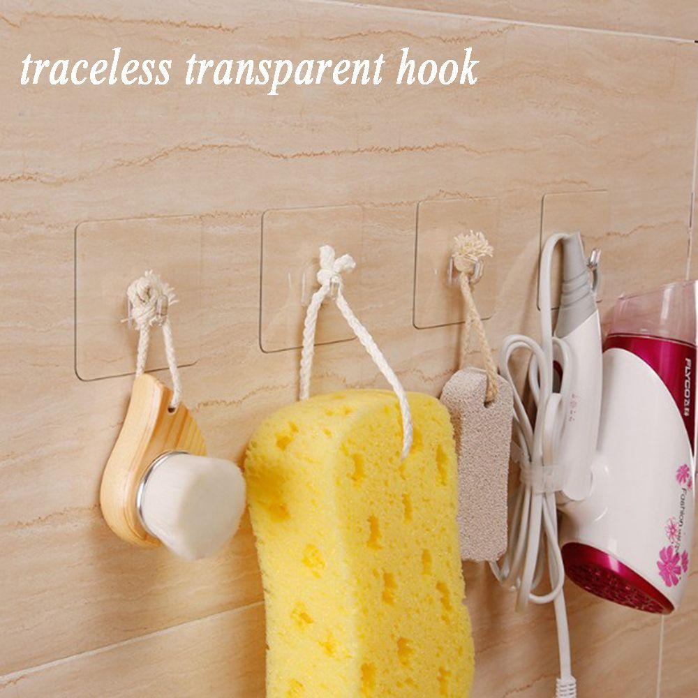 PATRICIA Móc Treo Cây Lau Nhà Trong Suốt Chống Trượt Tiện Lợi Giá Đỡ