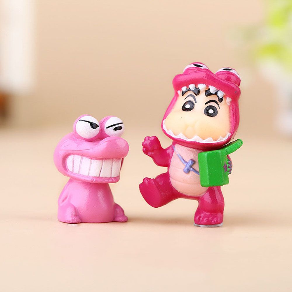 YIYU Mô Hình Nhân Vật Cậu Bé Bút Chì Shin Chan Bằng Pvc Làm Quà Tặng Cho Bé 1