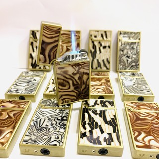 [GIÁ SẬP SÀN] BẬT LỬA ZIPPO MẠ VÀNG KIÊM ĐỒNG HỒ (5071, LM) [SỈ]
