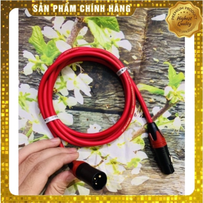Dây Mic Canon 48V Thương Hiệu Đức , Lõi Đồng . Chuyên Dành Cho Mic Thu Âm K200 , SM8B , K320 , K600, K850 Hàng Cực Chuẩn