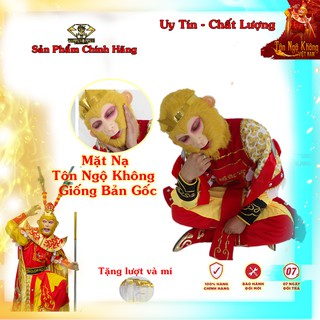 Mặt Nạ Ngộ Không 3 Mảnh Loại Cao Cấp _Giống 99 %-Shop Tôn Ngộ Không VN