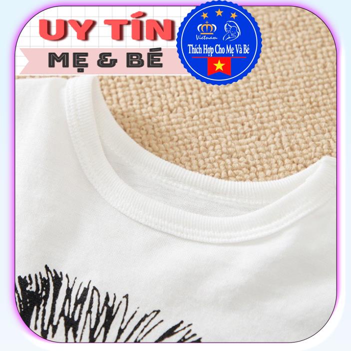 BodySuit,áo liền quần dễ thương ngắn tay kiểu sư tử cho bé (3037),cotton 100%, thương hiệu Aiueo Nhật Bản.