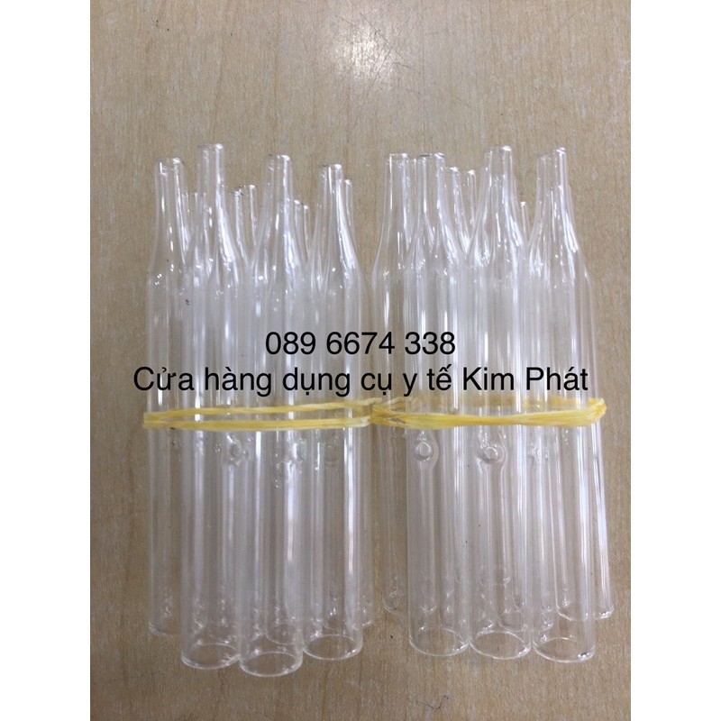 Combo 100 Ống Hút Mụn Thủy Tinh