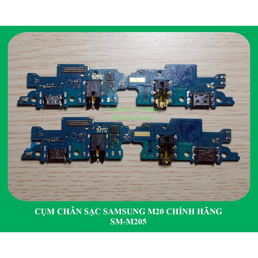 Cáp chân sạc Samsung Galaxy M20 chính hãng M205